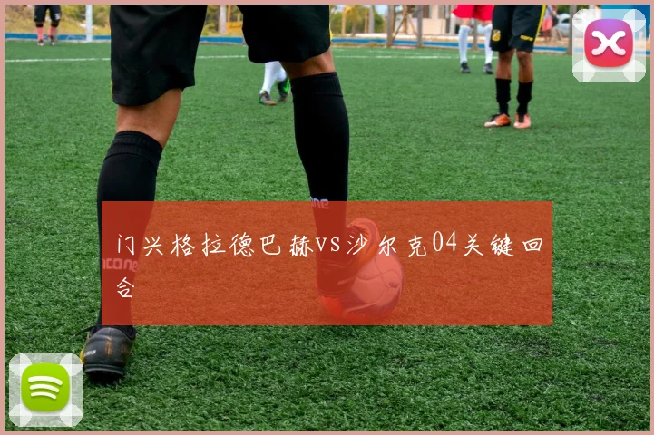 门兴格拉德巴赫vs沙尔克04关键回合